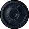Ekena Millwork Stockport Ceiling Medallion (Fits Canopies up to 6 1/4"), 28"OD x 2 3/4"P, Midnight Dream CM28STMDF - alternate 1